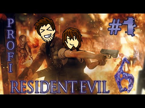 Let's Play Resident Evil 6 [Profi/Coop] - 1 - Die Bro's sind Back!