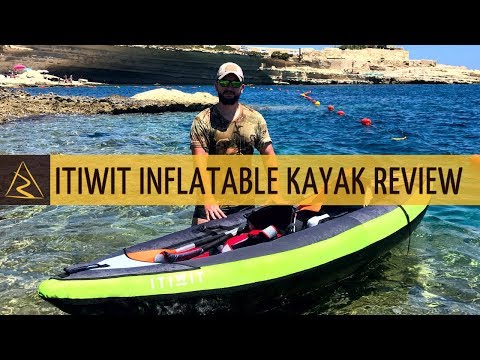 ITIWIT 2 Men Inflatable Kayak - Unboxing and Review - DECATHLON