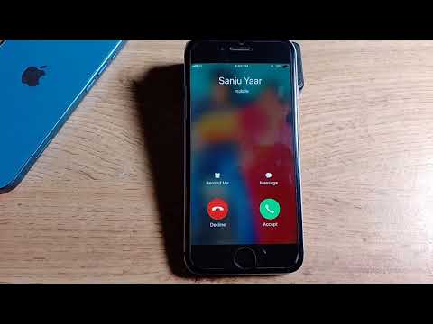 Iphhone System Ringtone, iPhone 6 incoming call first impression