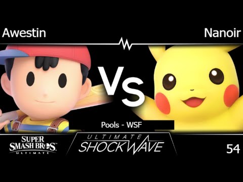 USW 54 - TLOC | Awestin (Ness) vs Nanoir (Pikachu, Bayonetta) Pools - WSF - SSBU