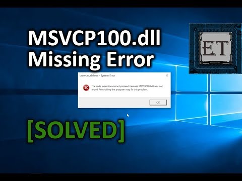 download lagu mp3 mp4 Msvcp100 Dll Fix, download lagu Msvcp100 Dll Fix gratis, unduh video klip Msvcp100 Dll Fix