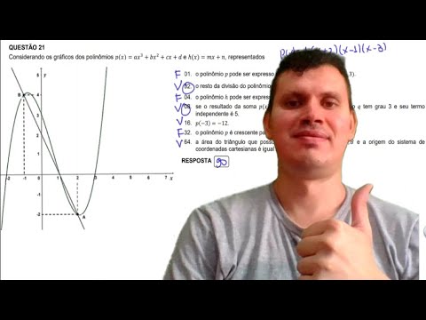 Vestibular Unificado UFSC/UFFS 2020 - Questão 21 (Matemática)
