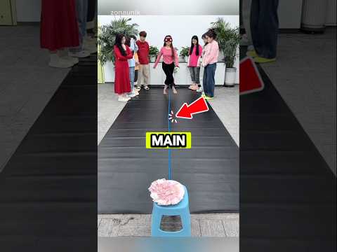 Tutup mata ga injak garis, ada yang berhasil ga ya?