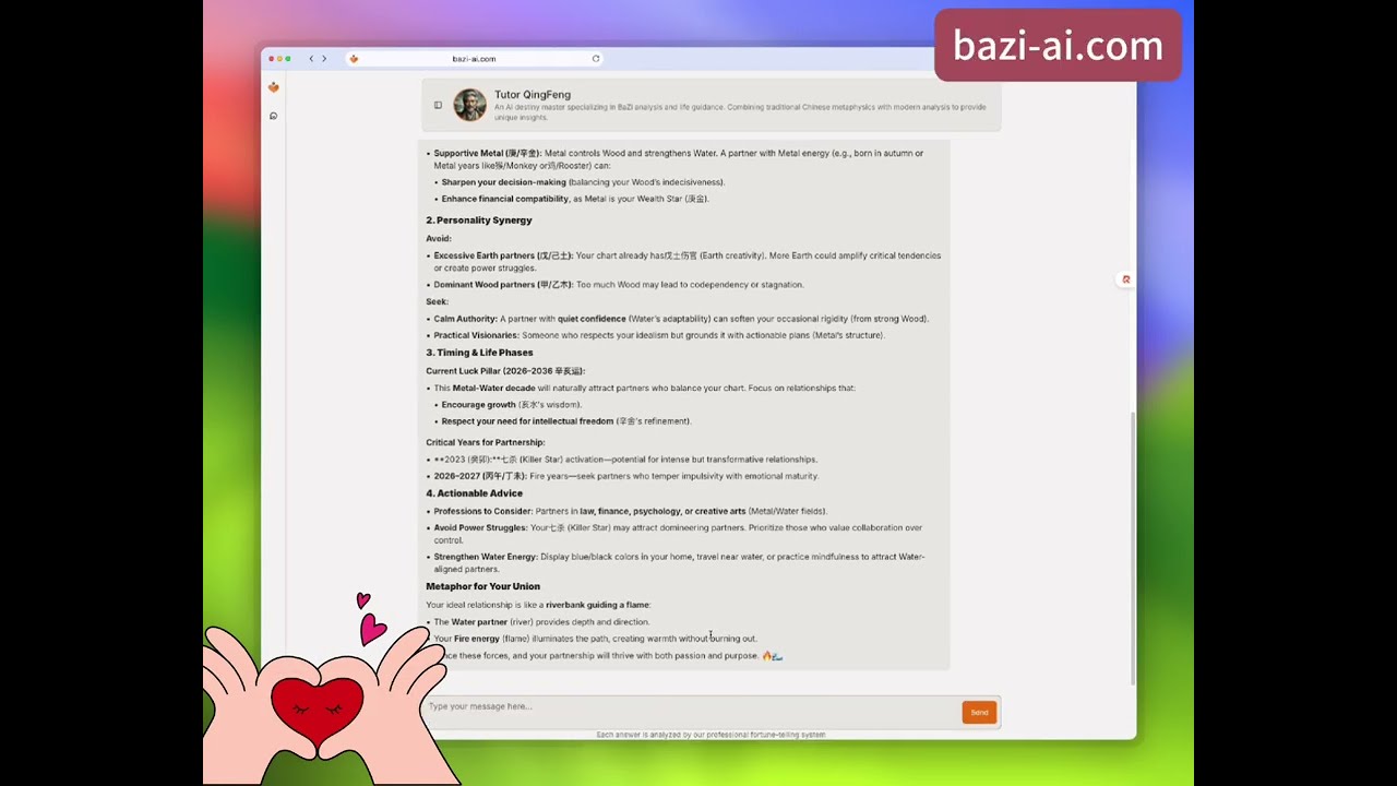 Seeking Your Perfect Match? BaziAI Reveals Your Destined Partner