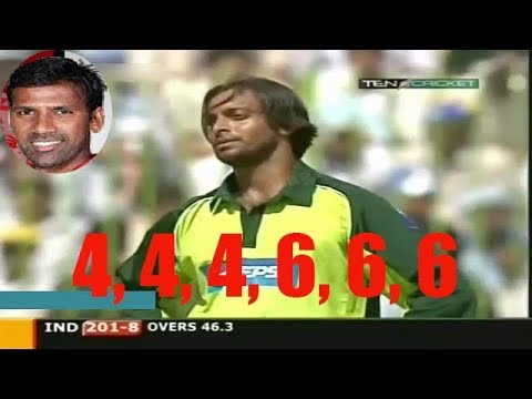 Lakshmipathy Balaji DESTROYED Shoaib Akhtar - 4,4,4,6,6,6 ◆ MUST WATCH ◆