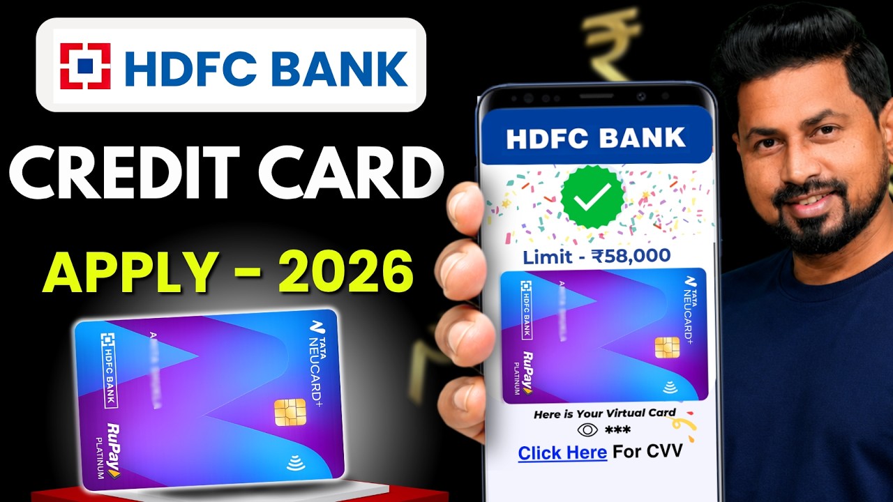 Tata Neu Credit Card Apply Online 2026 | Bina Income Proof Credit Card Kaise Banaye Instant Approval