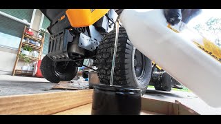 Cub Cadet XT1 LT46 First Oil Change | 5 Hour Break-In Maintenance Guide