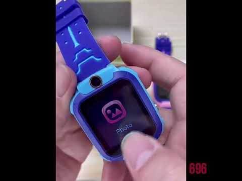 Q12 Children's Smart Watch SOS Phone Watch Smartwatch For Kids With Sim Card Photo Waterproof IP67