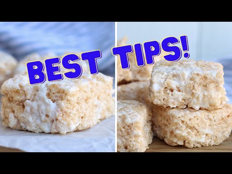 Secrets to The BEST Rice Krispie Treats