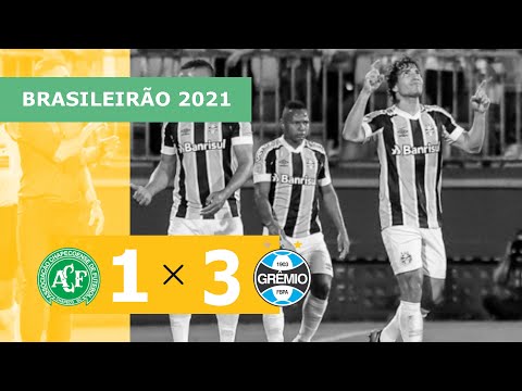 Chapecoense 1 x 3 Grêmio - Gols - 20/11 - Brasileirão 2021