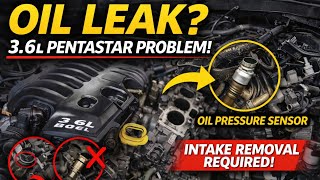 3.6L Pentastar Oil Leak? THIS Sensor Causes It