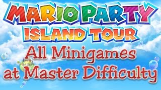 Mario Party: Island Tour - All Minigames (Master Difficulty)