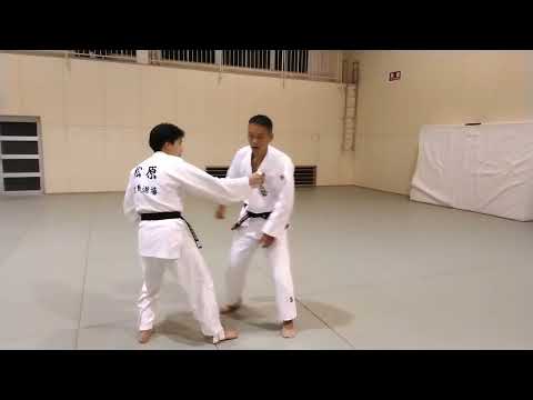 崩しの方向と動きの合わせ方(戻りの動きをうまく取る)