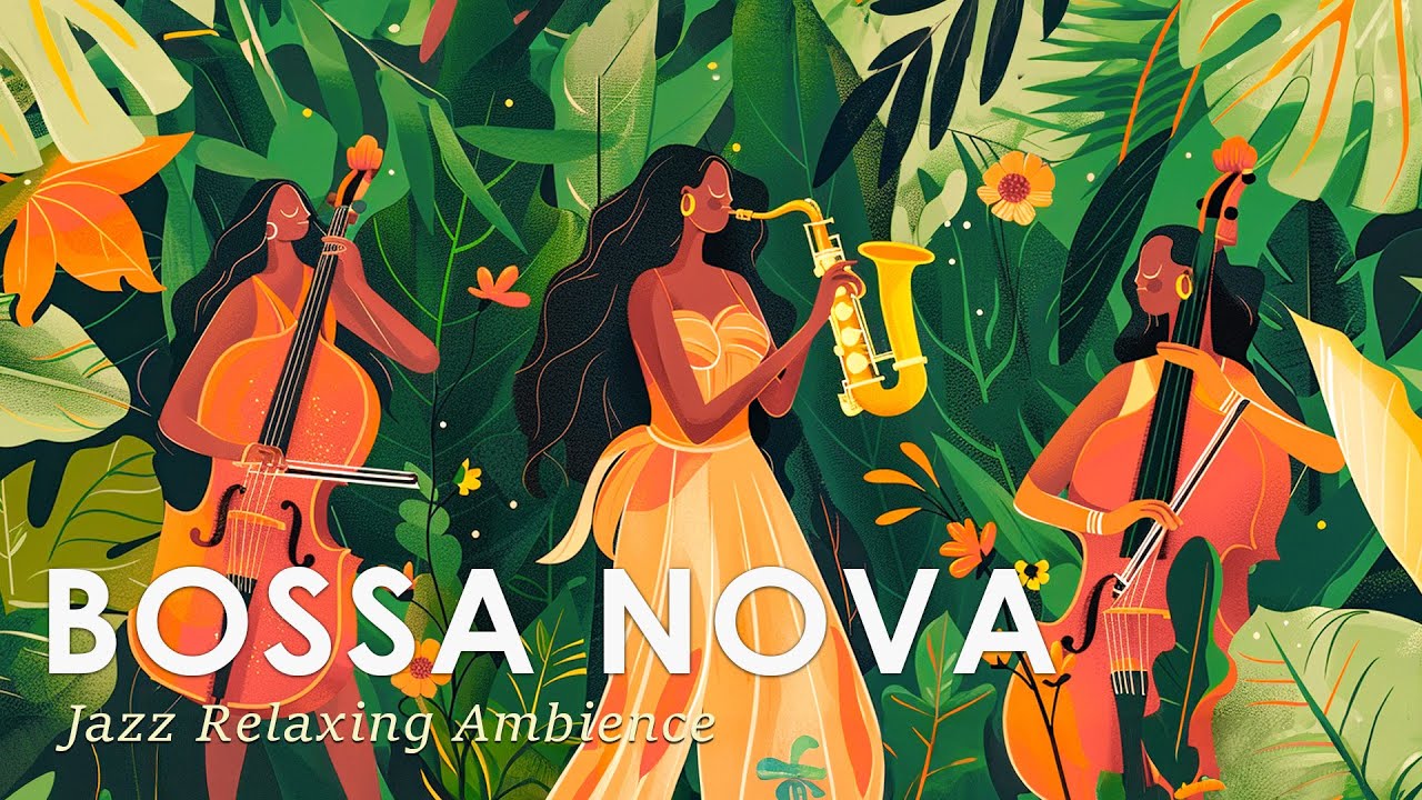 Tropical Bossa Nova ~ Bossa Jazz to Help You Connect with Peaceful Nature ~ August Jazz Music