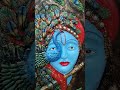 Krishna Mural Art Clay Art Wallputty Clay Navita Art N Creations Achyutam Keshvam
