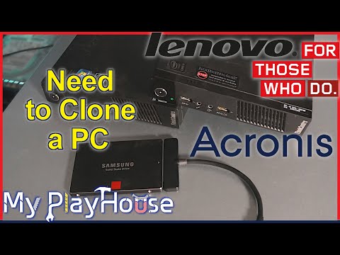 Cloning one Lenovo Tiny M93p on to another Tiny M93 - 1240