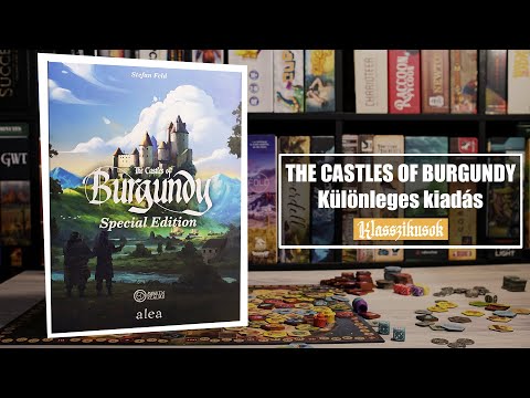 5 és fél kilónyi klasszikus | The Castles of Burgundy - Különleges kiadás - :: DRAFT :: Társasjáték vlog