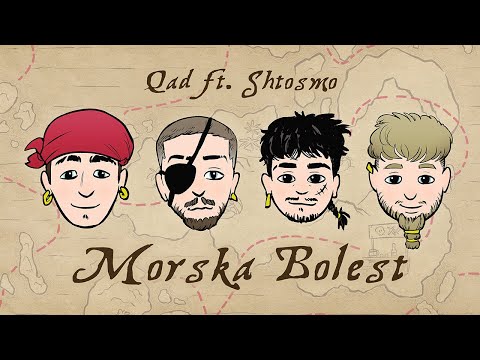 Qad - Morska Bolest ft. Shtosmo (Official Lyric Video)