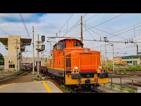 Un POMERIGGIO d'ECCEZIONE a MESSINA Centrale...(Imbarchi, E656, D145...) seconda parte