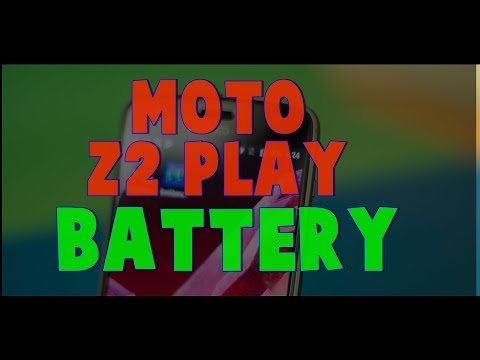 Moto Z2 Play battery life  test  - Tech Talks Pakistan