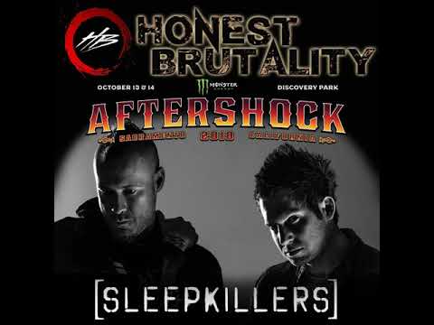 Aftershock 2018 Damien Starkey and Sam Rivers (Sleepkillers)