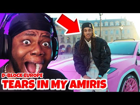 D Block Europe - Tears In My Amiri's (Official Video) REACTION