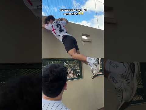 He instantly regretted saying that 😭 @a.j.befumo