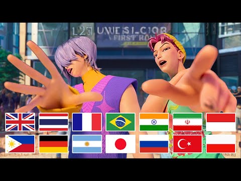 ABBY and MYSTERY part in SODA POP in 16 languages