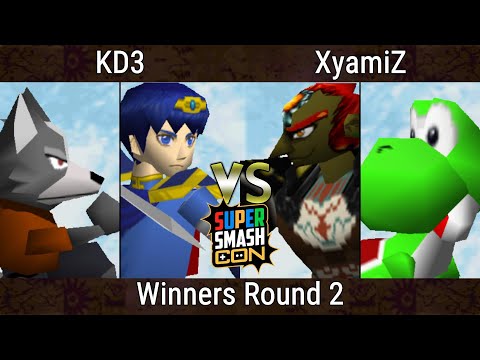 SSC 2023 - KD3 (Marth, Wolf) Vs. XyamiZ (Ganondorf, Yoshi) Smash Remix - SSB64