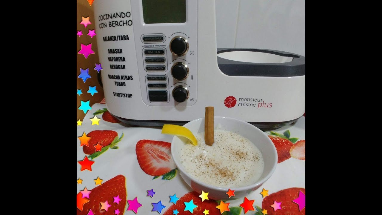 Arroz con leche en monsieur cuisine plus