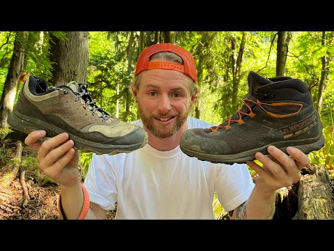 Hiking shoes vs. Hiking boots - For day hikers