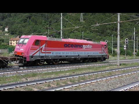 2019-07-13 La ferrovia dei Giovi tra Succursale e linea Lenta 1/7 - La stazione di Ronco Scrivia