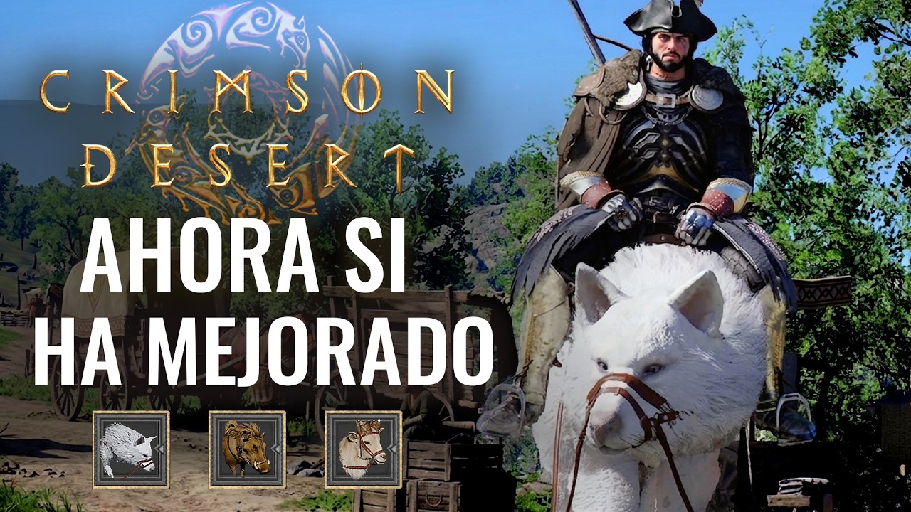 CRIMSON DESERT - HA MEJORADO MUCHO CON ESTOS CAMBIOS & MONTURAS LEGENDARIAS