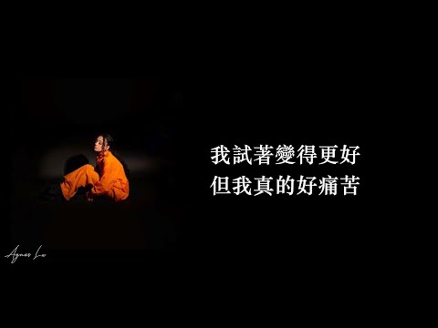對不起讓你失望了：if depression gets the best of me - @Zeviamusic Lyric Video 中文歌詞