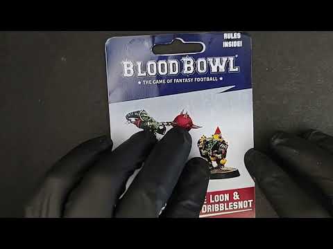 Unboxing and Build Forge World Blood Bowl Goblin Star Players Bomber Dribblesnot & Fungus the Loon