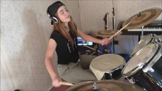 La Renga - El Revelde - DRUM COVER Barbara D&#39;Alessandro