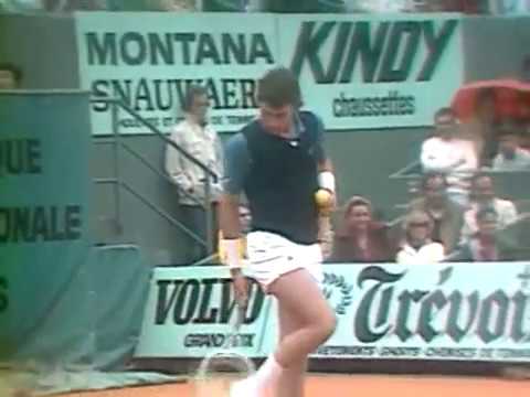 Lendl vs McEnroe QF French Open 1981