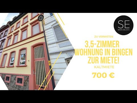 SE Immobilien: Frisch renoviert und stadtnah! 3,5-Zimmer Wohnung zur Miete in Bingen