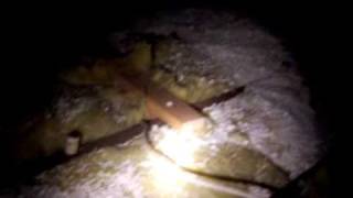 Safety Hazard knob and tube wiring in attic waukesha home inspection