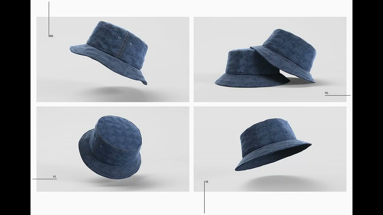 Download Bucket Hat Mockup Pack Stock Graphics