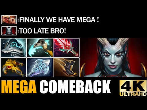 Orchid Queen Of Pain Mid 28 Kills Non-Stop Ganking - Epic Mega Comeback Dota 2 Pro Rank Dota 2