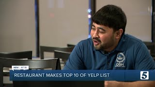 Restaurant featuring cuisine from Uzbekistan ranks in top 10 of Yelp's U.S. restaurant list