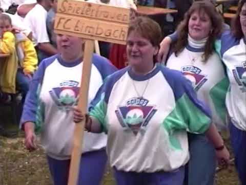 Tauziehen in Hünstetten Wallbach 1995 im Zelt