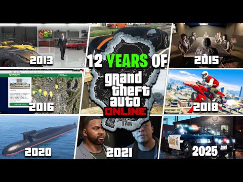 The ENTIRE Evolution of GTA Online (2013-2025)