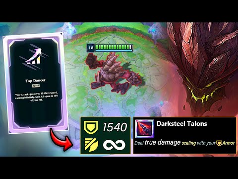 1500 ARMOR MALPHITE DEALING 350 TRUE DAMAGE WITH INFINITE SCALING ATTACK SPEED (40,000 TRUE DAMAGE?)