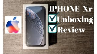 iPhone Xr A1984 unboxing review LCD screen vs Xs OLED