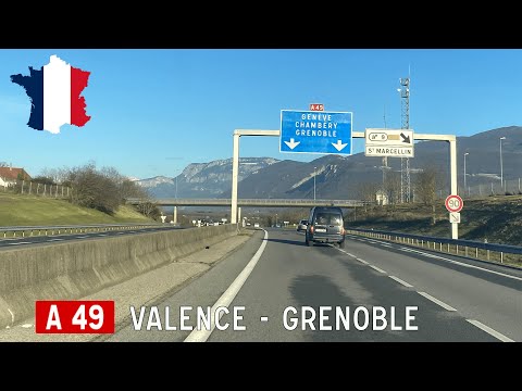 France (F): A49 Valence - Grenoble