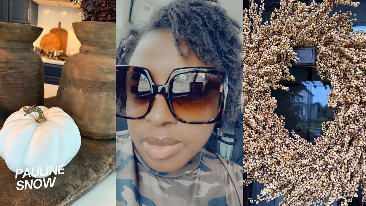 Home Vlog: Fall Decor + Good News