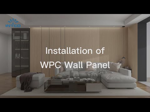 How to Install WPC Wall Panels | WPC Wall Panels Installation - Intco Decor
