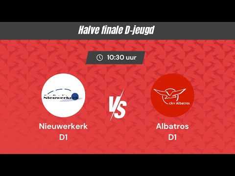 Halve finale hoofdklasse D: Nieuwerkerk D1 - Albatros D1